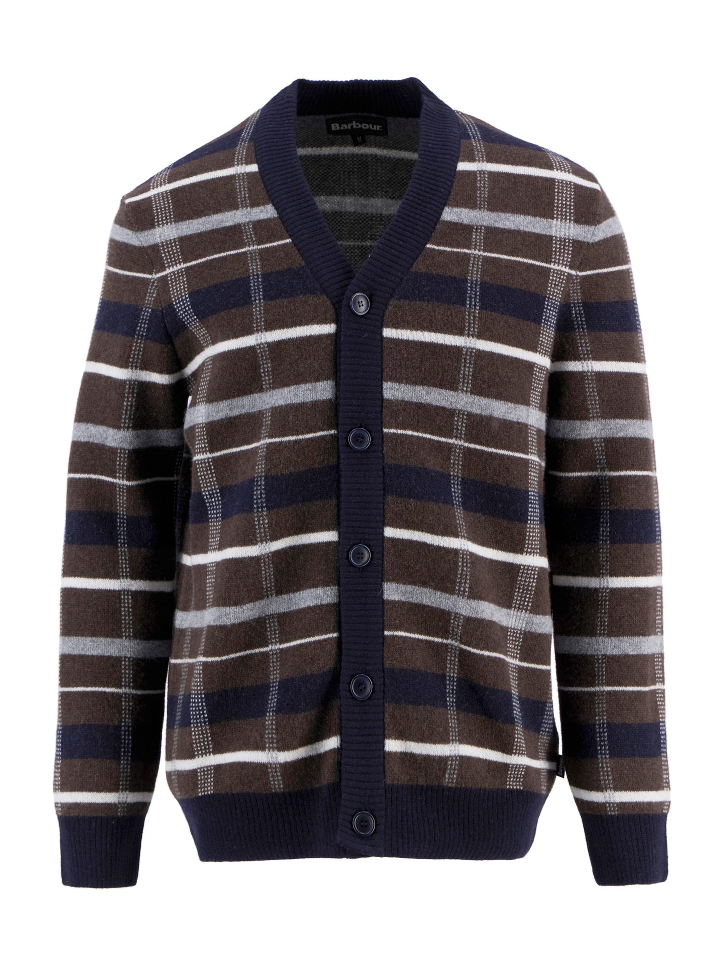 Giacchetta 'Kane' di Barbour in marrone: frontale