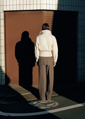 MANGO Regular Pants 'Ruben' in Brown