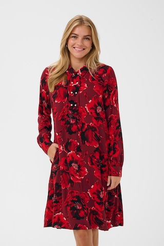 CULTURE Kleid 'CURachel Elitha' in Rot: Vorderseite