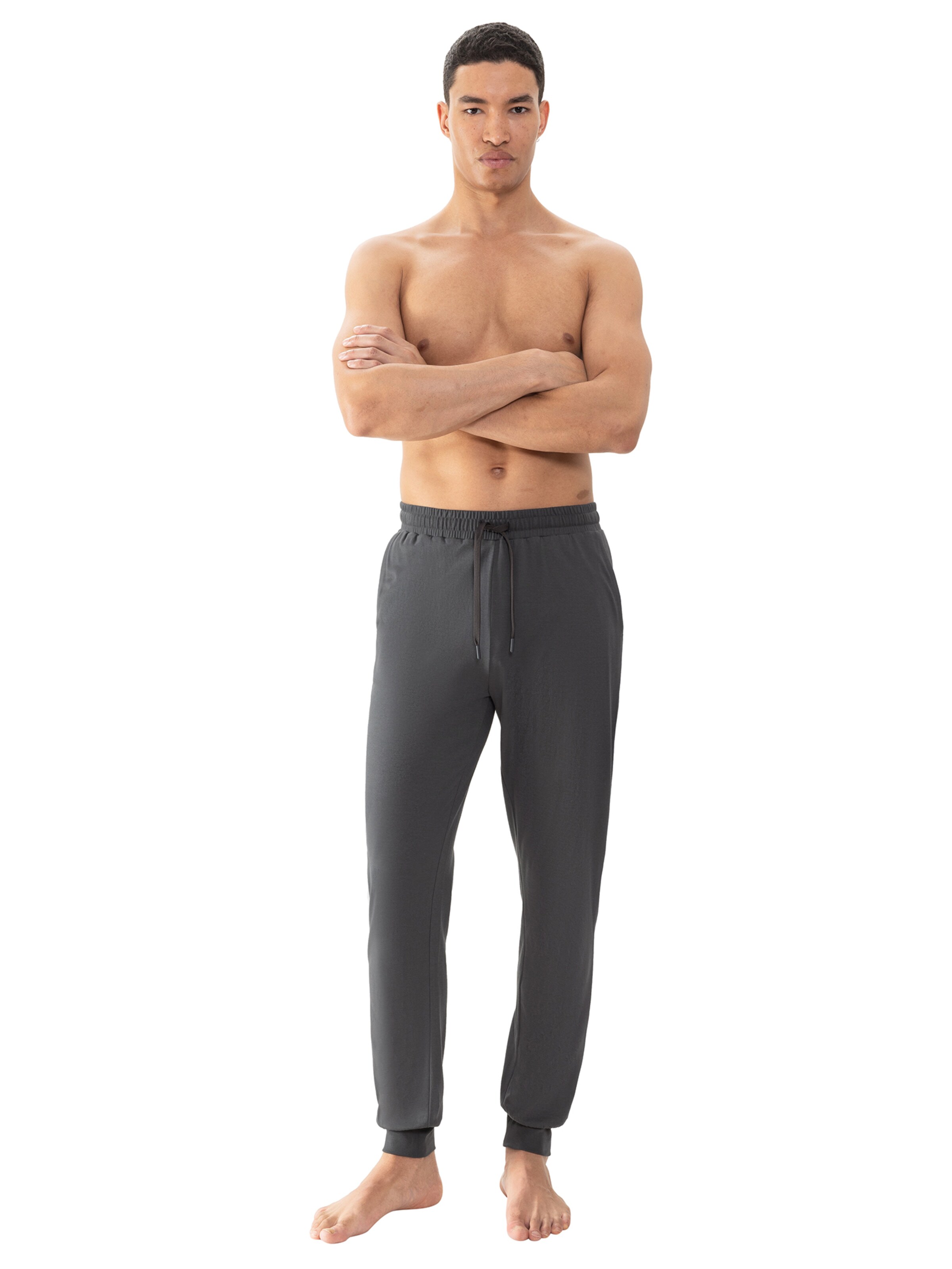 Effilé Pantalon Mey en gris