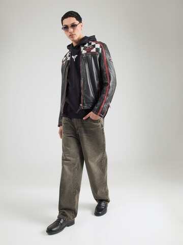 Bluză de molton de la Carlo Colucci pe negru