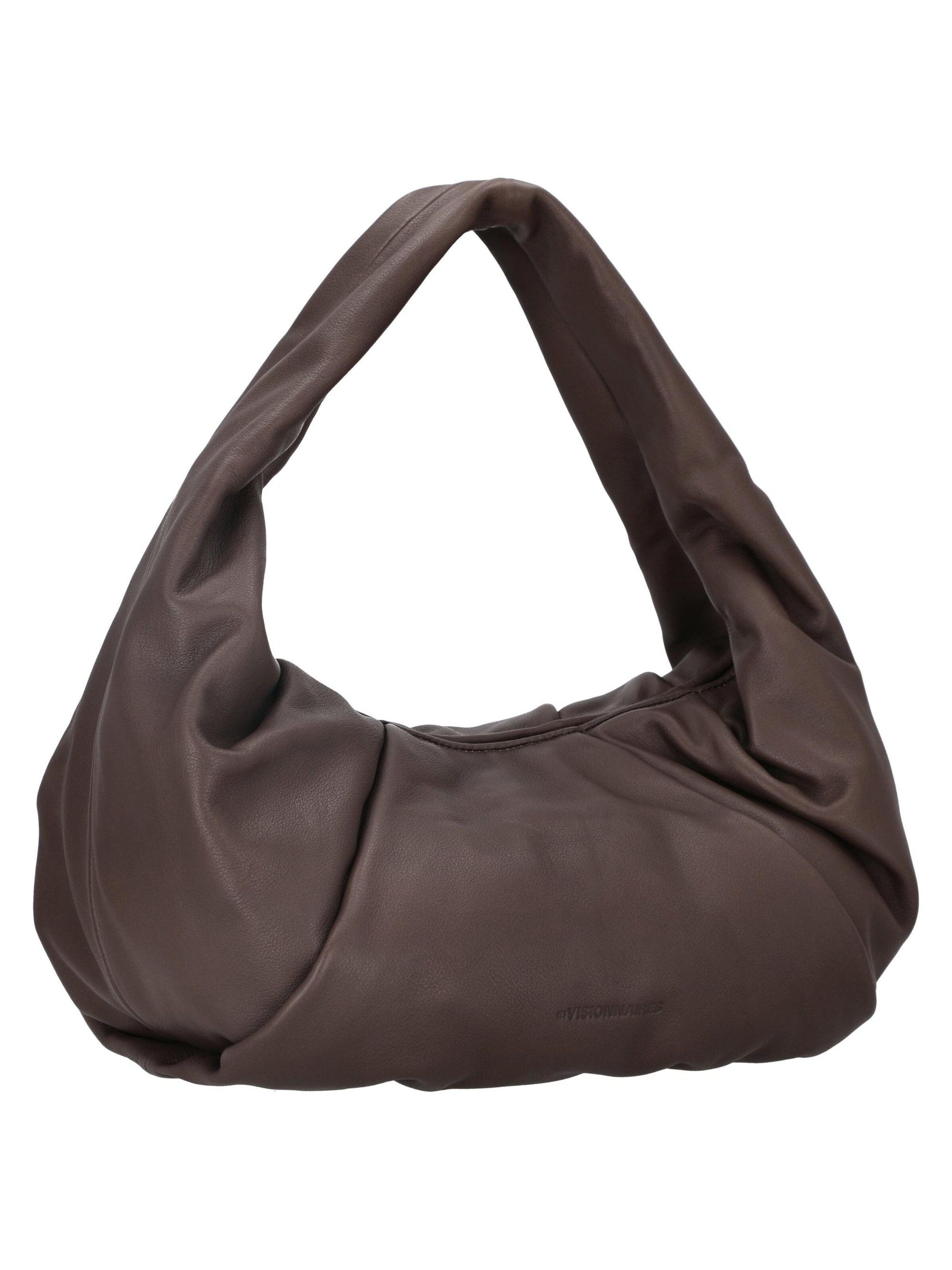 Les Visionnaires Handtasche 'Greta Essential Soft Grainy'‌‌ in Braun