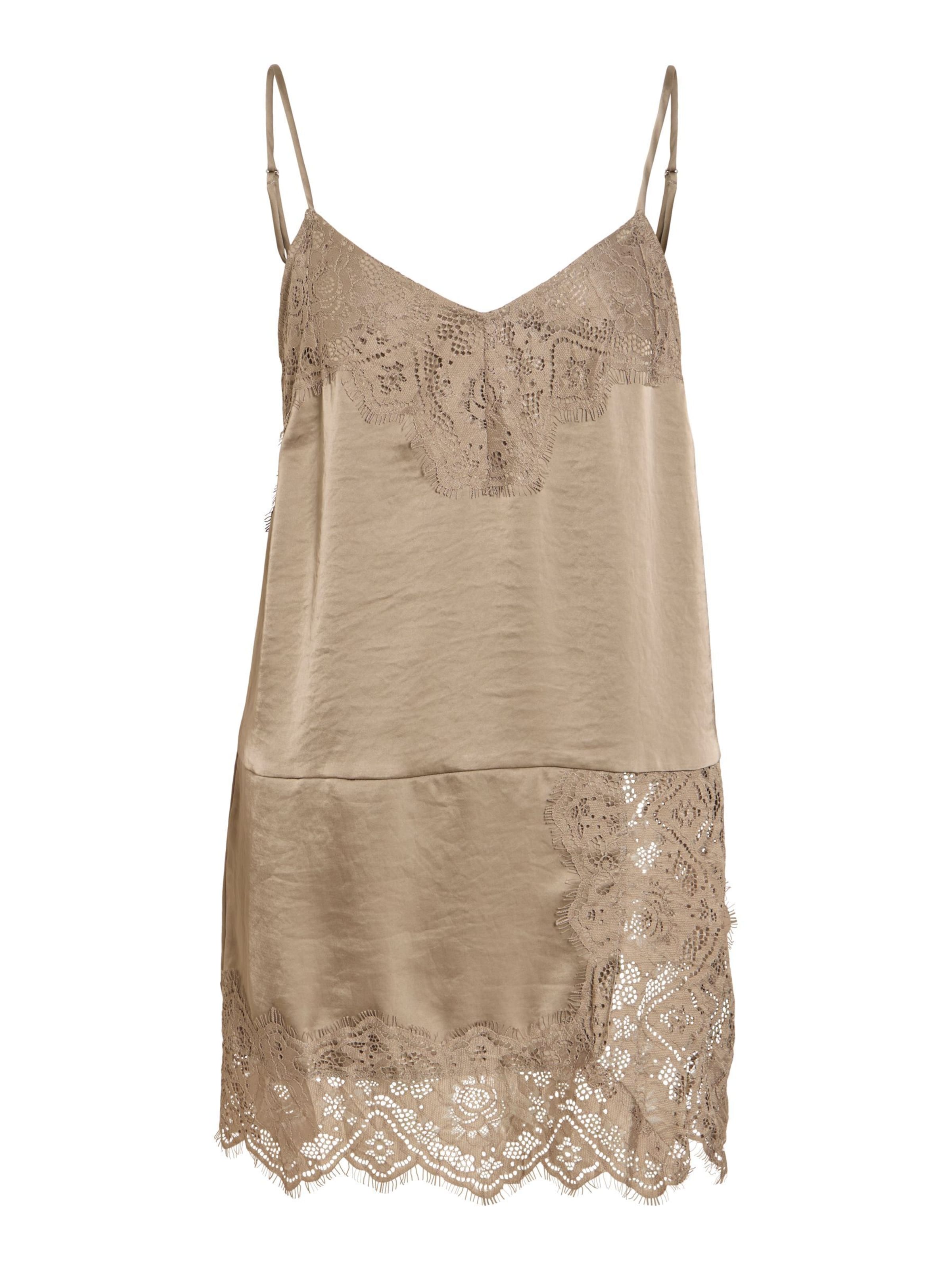 Top di VILA in beige: frontale