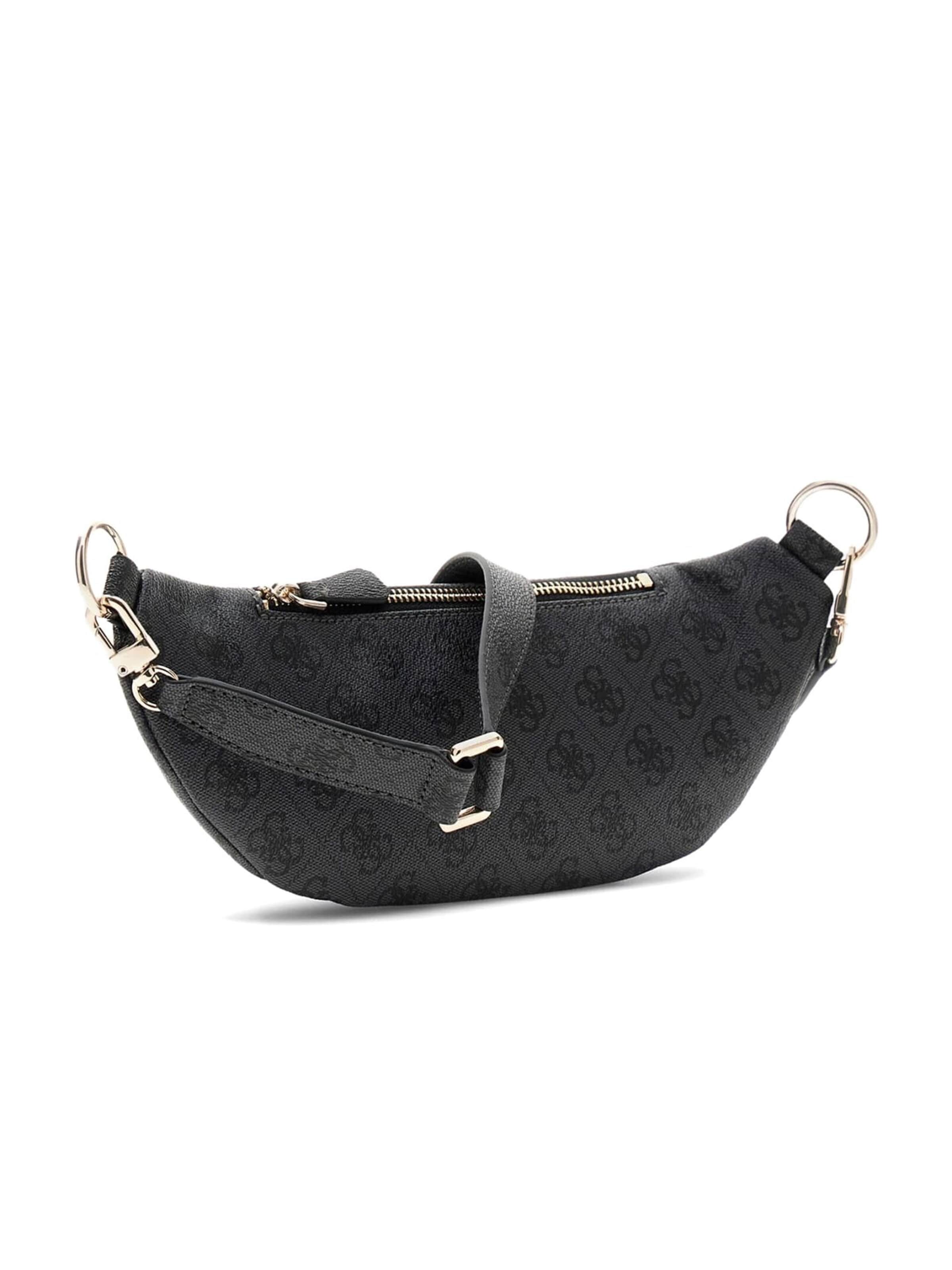 Borsa a spalla 'Latona Belt Bag' di GUESS in grigio