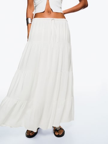 Bershka Rok in Wit: voorkant