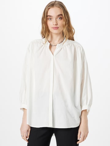 JcSophie - Blusa 'Lahore' en blanco: frente