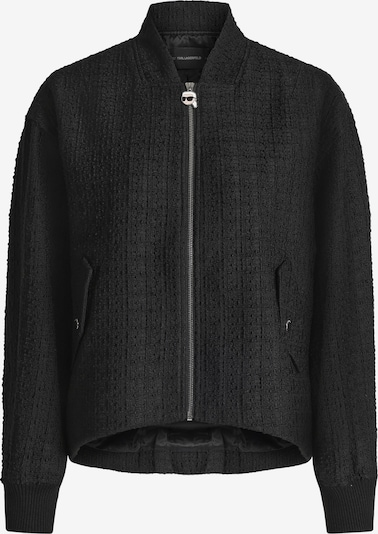 Karl Lagerfeld Välikausitakki 'Ikon' koossa XS värissä musta, Tuotenäkymä