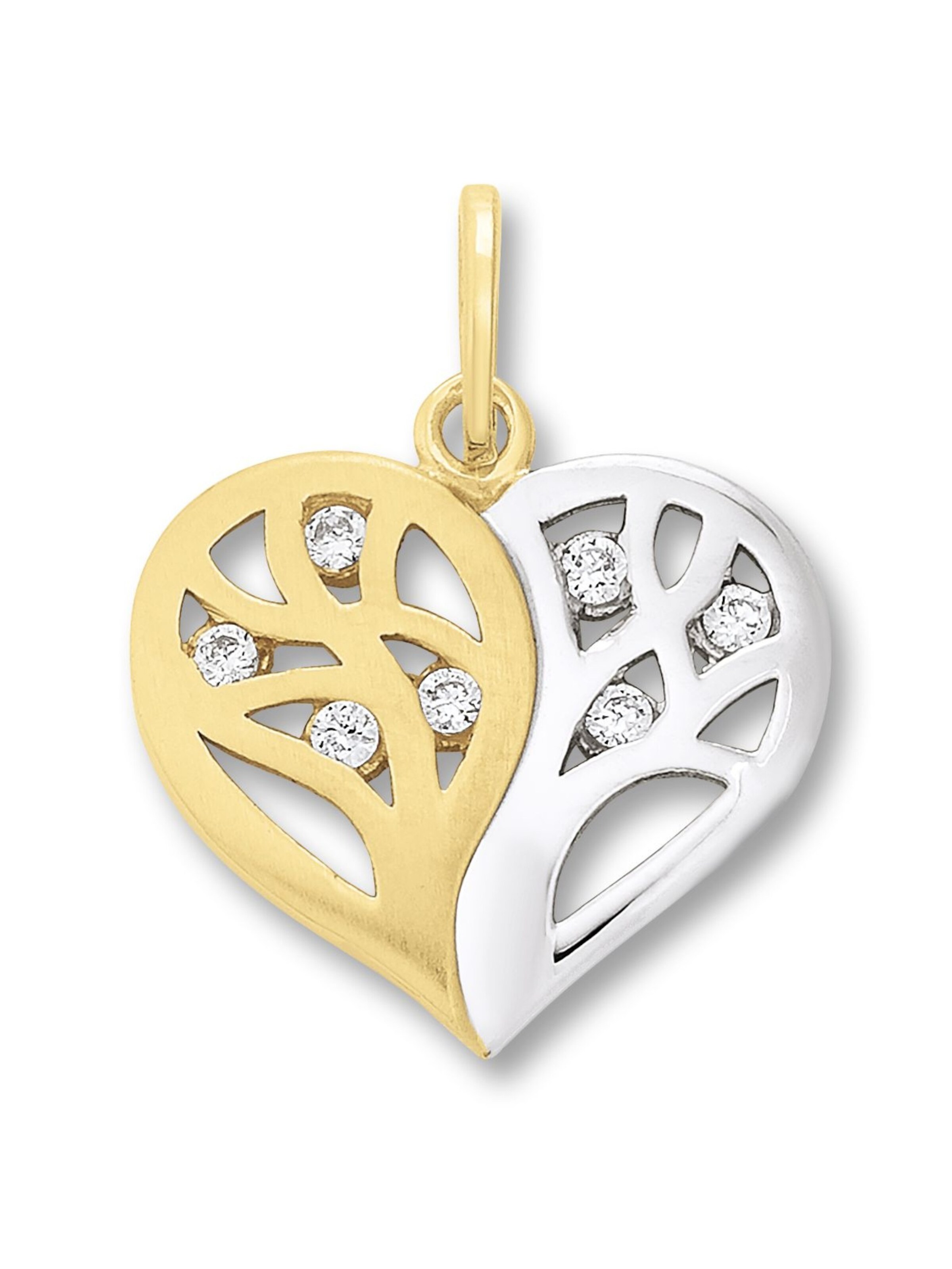 ONE ELEMENT Anhänger in Gold: Vorderseite