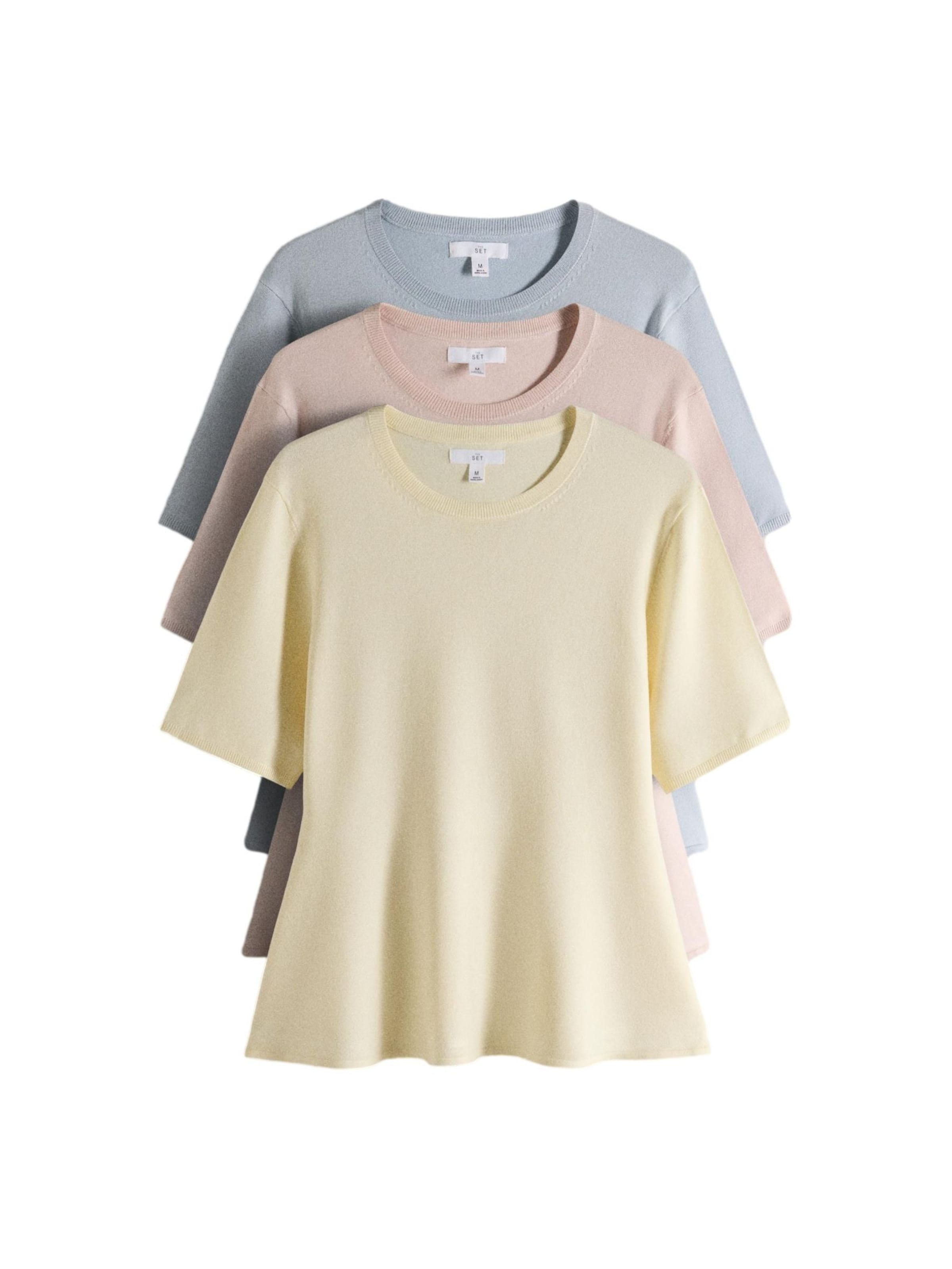 The Set Sweater in Blue: front