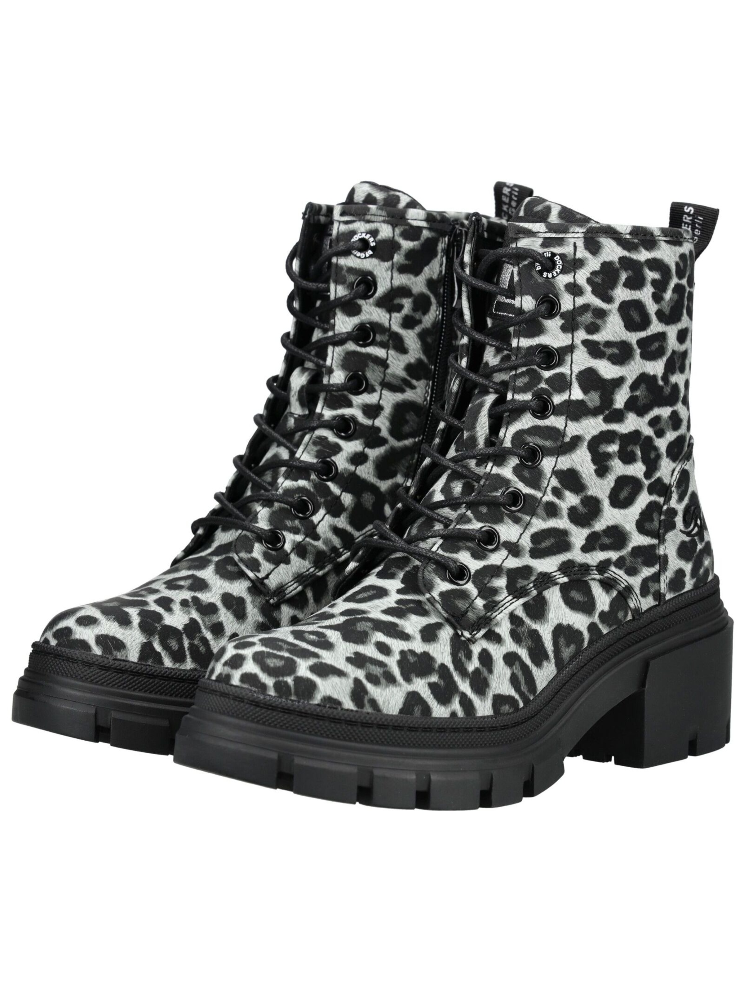 Bottines à lacets Dockers by Gerli en noir