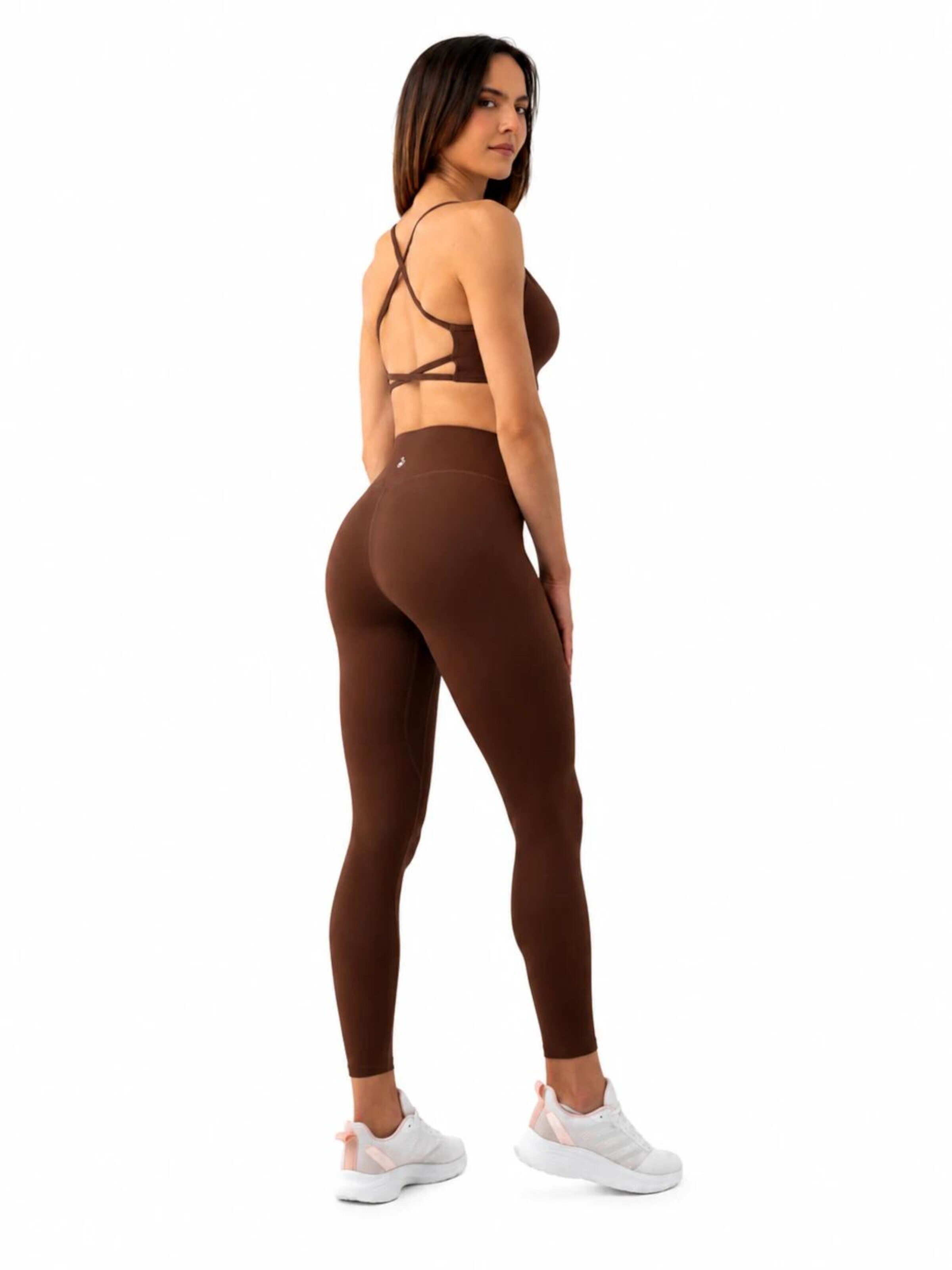 2SKIN - Slimfit Pantalón deportivo en marrón