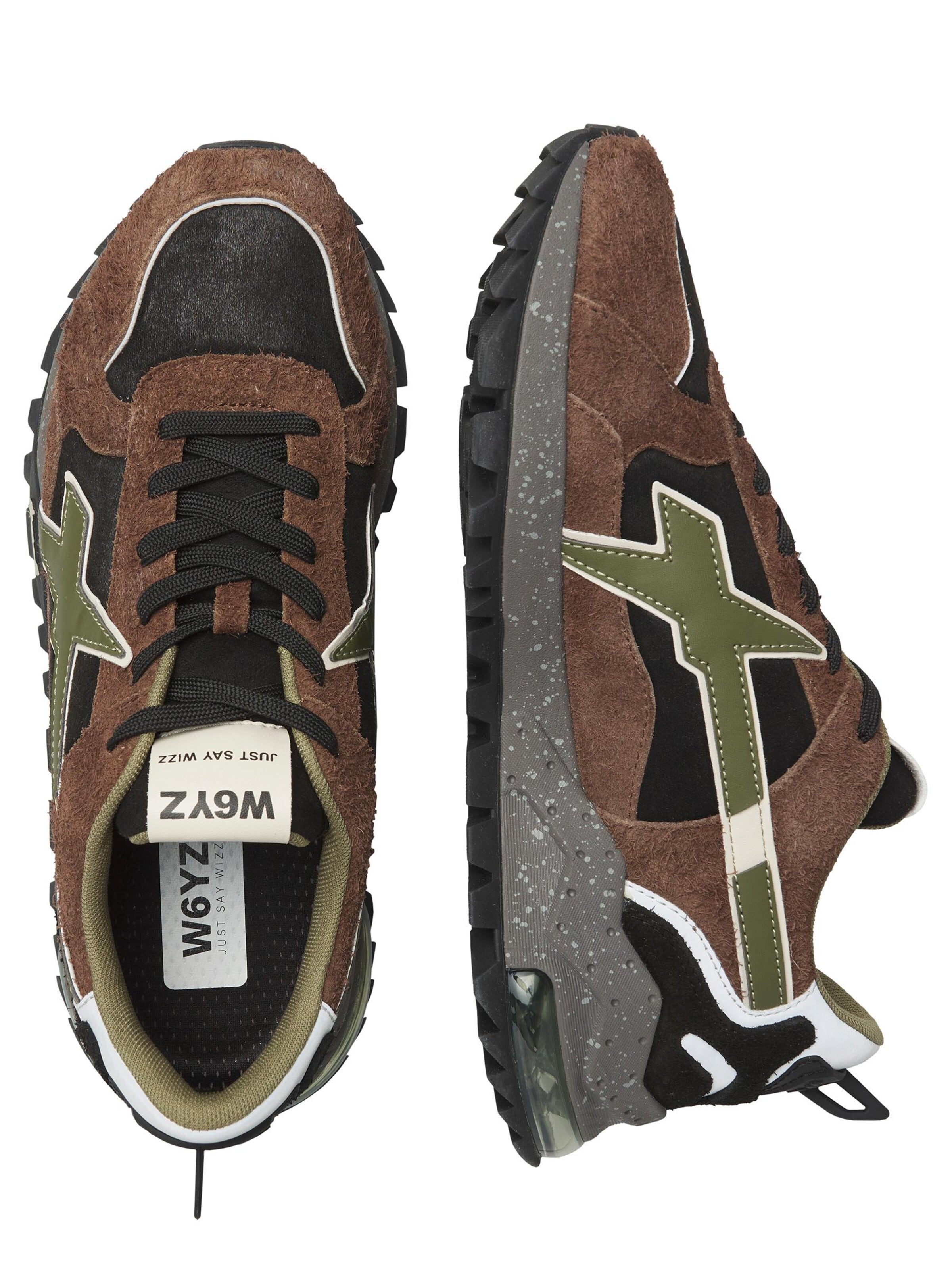 W6YZ Sneakers laag 'BREEZE 3-M.' in Bruin: voorkant
