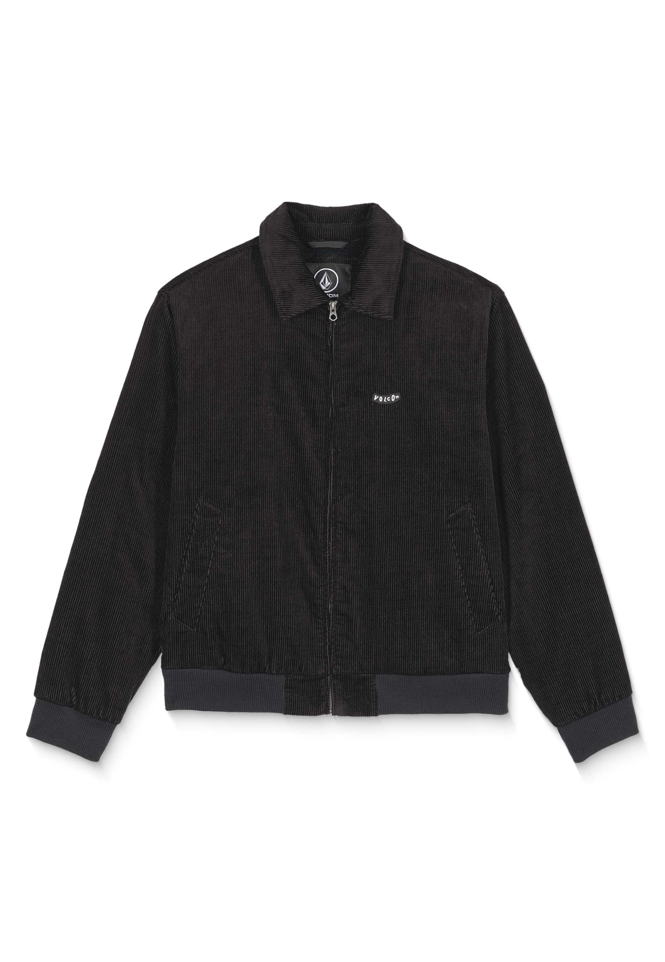 Volcom Jacke 'Kurtis' in Schwarz: Vorderseite