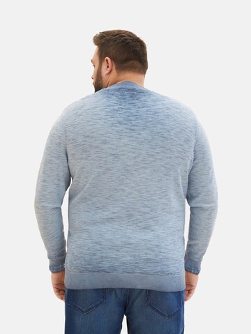 Pull-over TOM TAILOR Men + en bleu