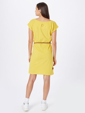 Robe d’été 'ElliAK' Alife and Kickin en jaune