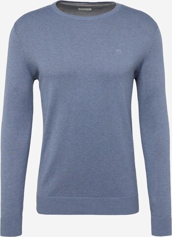 TOM TAILOR Regular fit Sweater in Blue: front