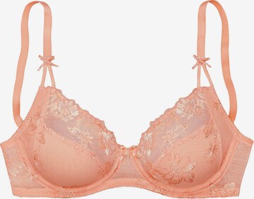 NUANCE T-shirt Bra in Orange: front