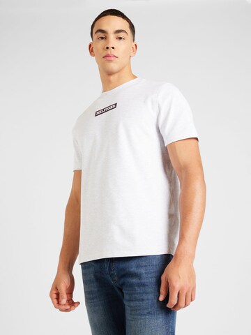 T-Shirt TOMMY HILFIGER en gris : devant