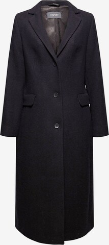 ESPRIT Between-Seasons Coat in Black: front