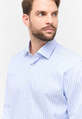 ETERNA Comfort fit Zakelijk overhemd in Blauw
