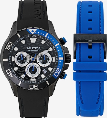NAUTICA Uhr in Blau: Vorderseite