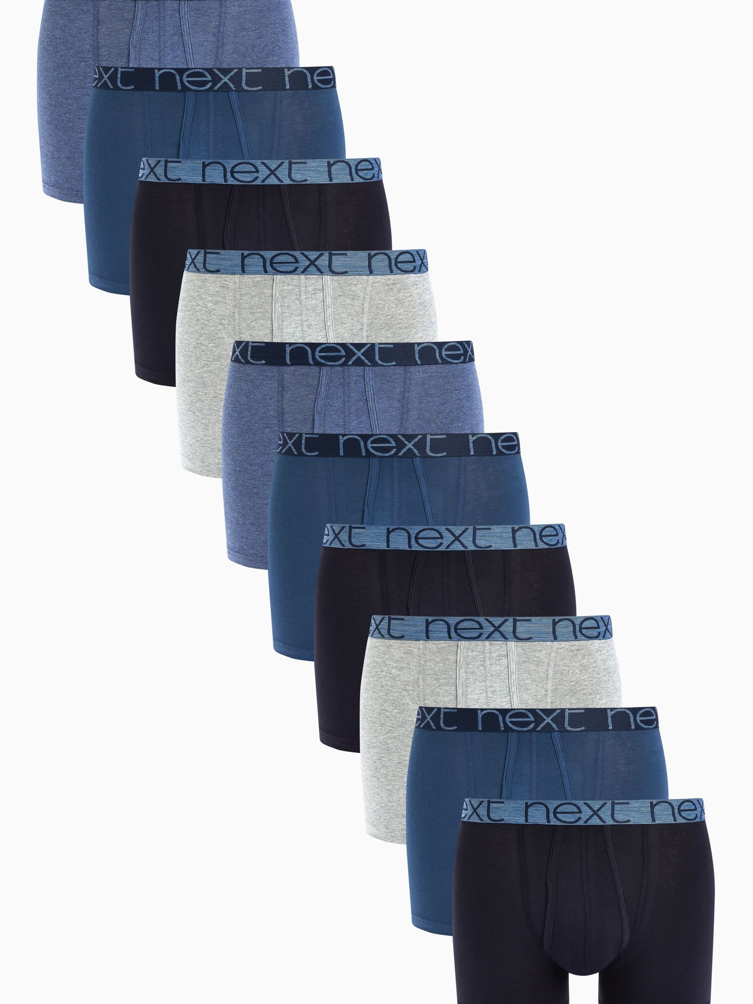 Next Boxer shorts in Blue: front