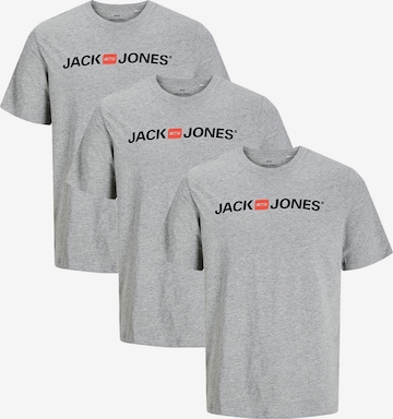 JACK & JONES Shirt 'Basic' in Grau: Vorderseite