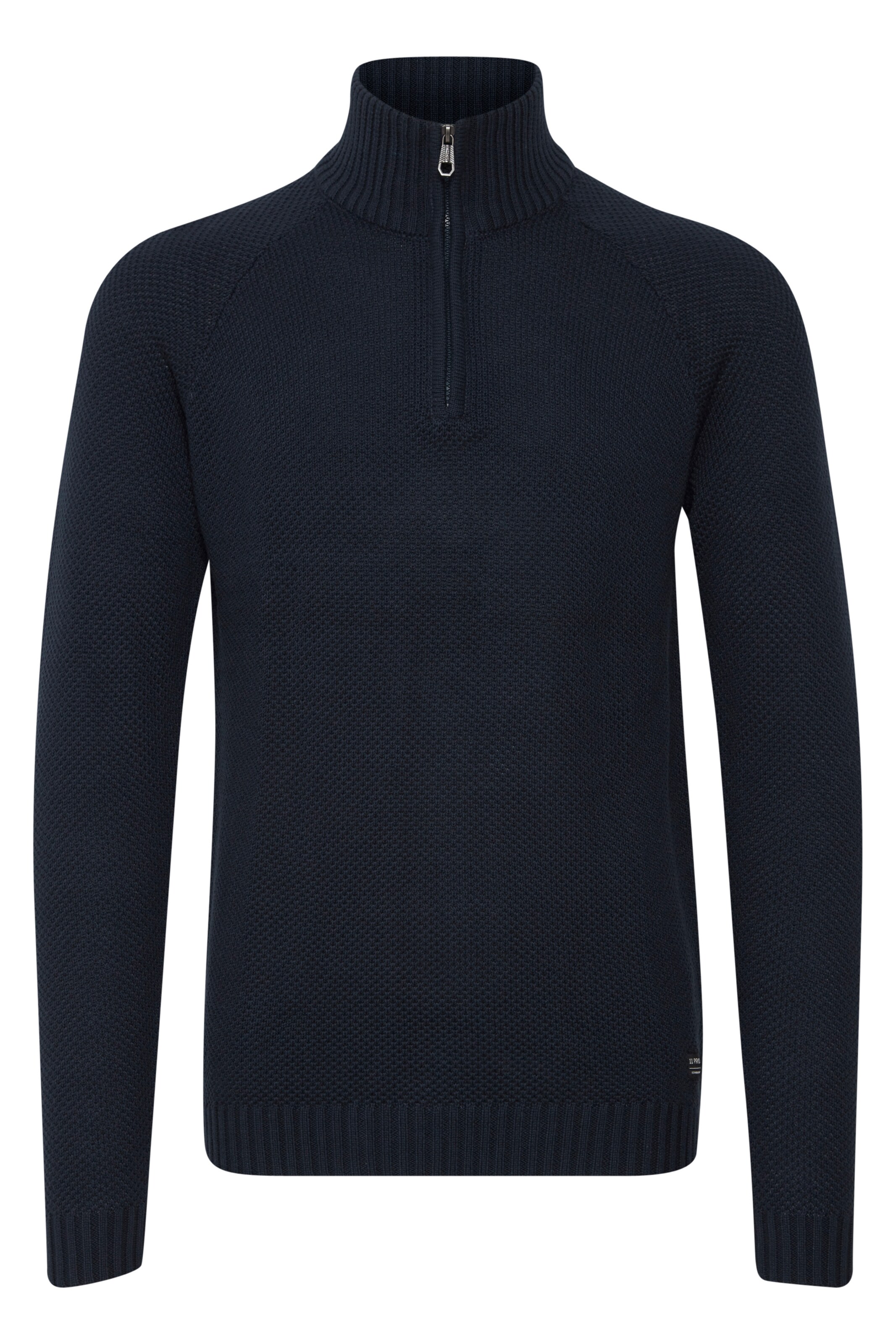 11 Project Trui 'Stefanos' in Blauw: voorkant