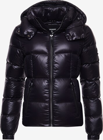 Superdry Winter Jacket 'Mountain' in Black: front
