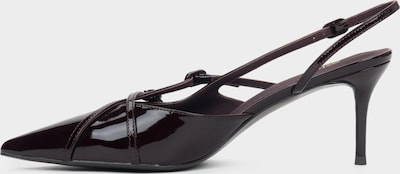 Estro Slingpumps '2408-9' in 36 in dunkelrot, Produktansicht
