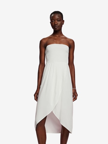 ESPRIT Beach Dress in White: front