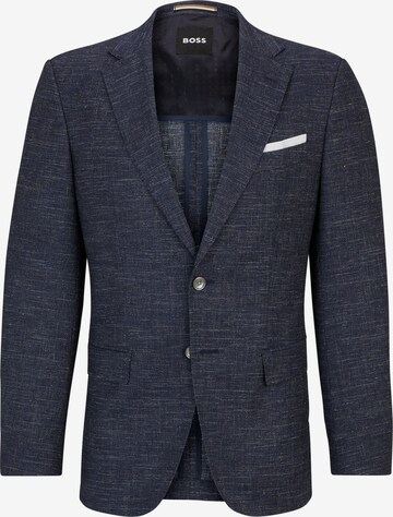 BOSS Slim fit Suit Jacket 'H-Hutson' in Blue: front
