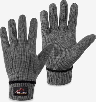 normani Handschuhe  ' Edmonton ' in grau / orange / schwarz / weiß, Produktansicht