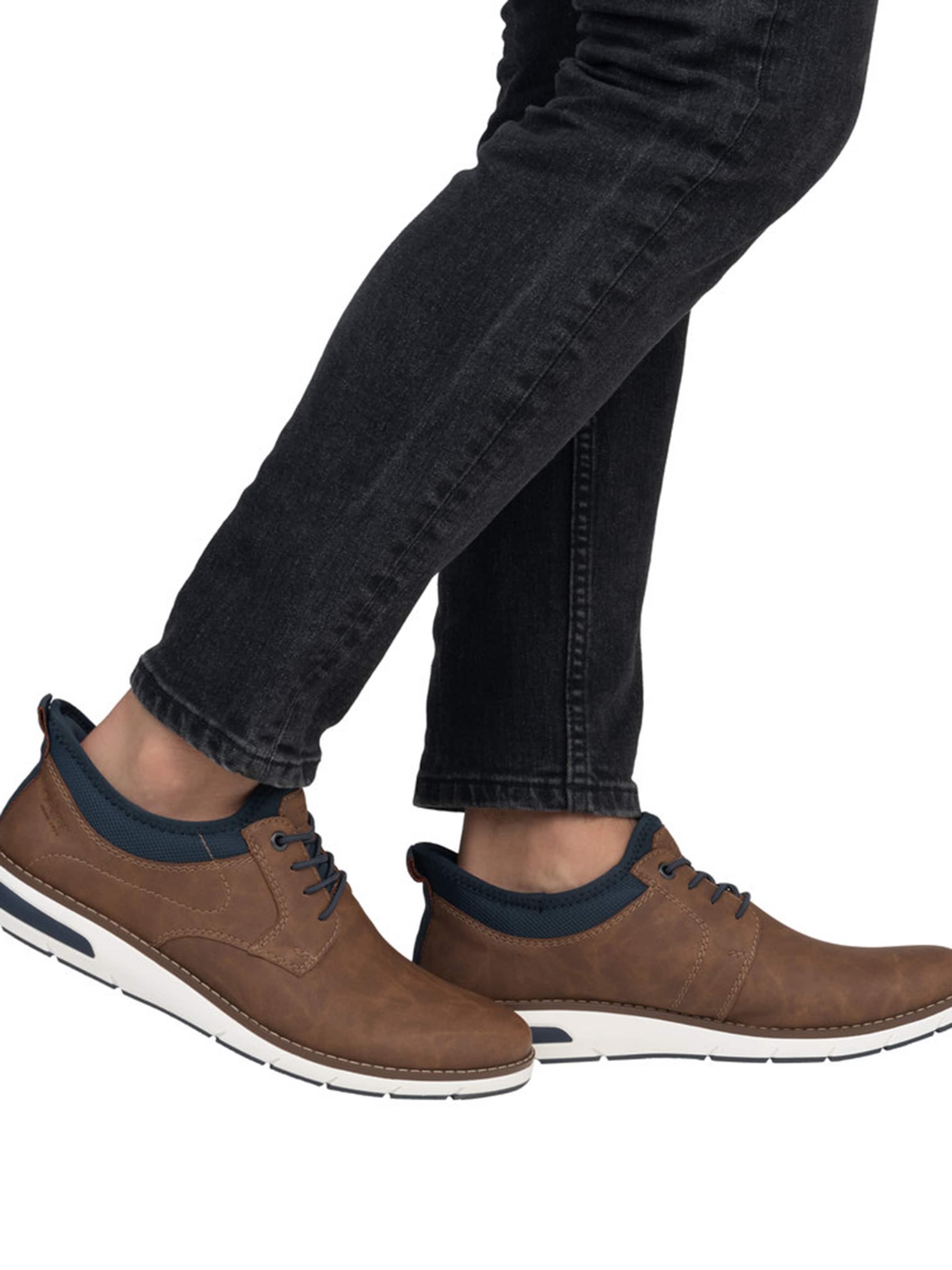 Rieker Sportos fűzős csizma - barna