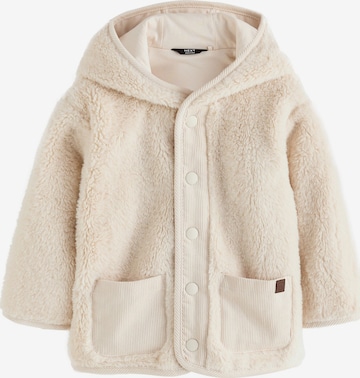Next Fleecejacke in Beige: Vorderseite