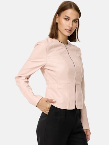 Orsay Демисезонная куртка в Ярко-розовый: спереди