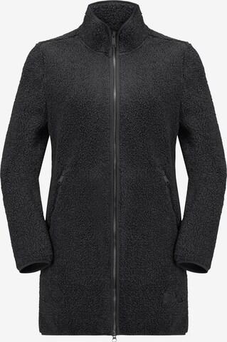 Veste en polaire fonctionnelle JACK WOLFSKIN en noir : devant