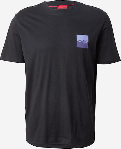 Marškinėliai 'Dapusi' iš HUGO, spalva – alyvinė spalva / šviesiai violetinė / juoda, Prekių apžvalga