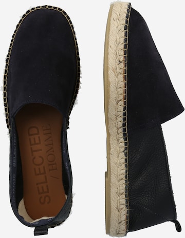 SELECTED HOMME Espadrilles in Blauw