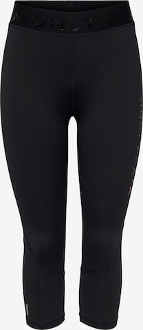 ONLY PLAY Skinny Workout Pants in Black: front