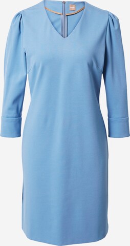 BOSS Black Pouzdrové šaty 'Distany' – modrá: přední strana