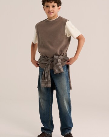 Pull-over WE Fashion en marron