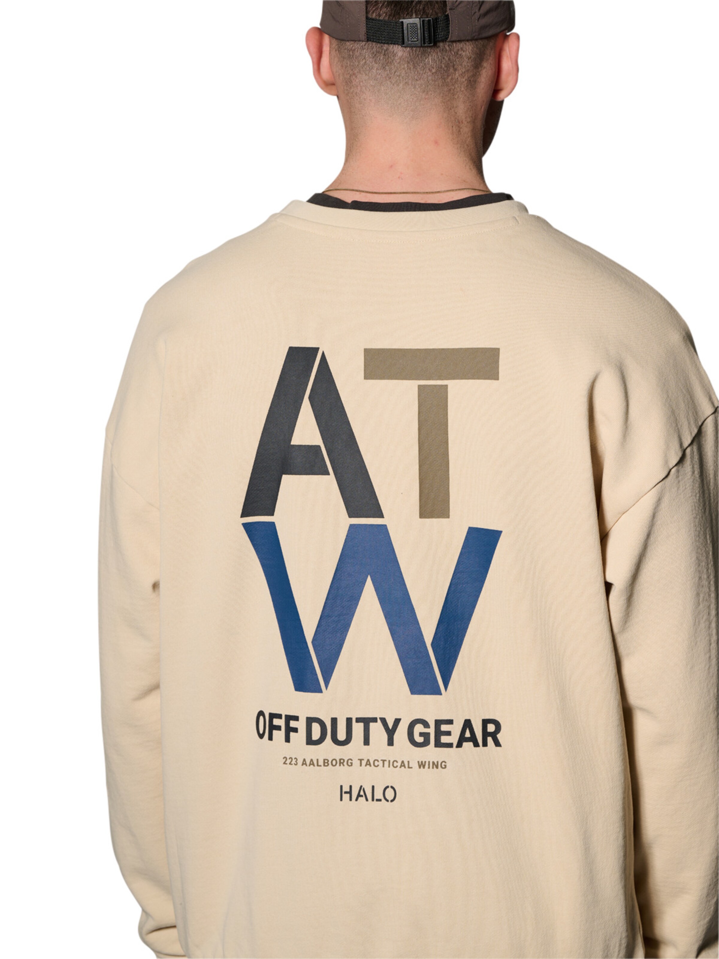 HALO Sweatshirt in Beige