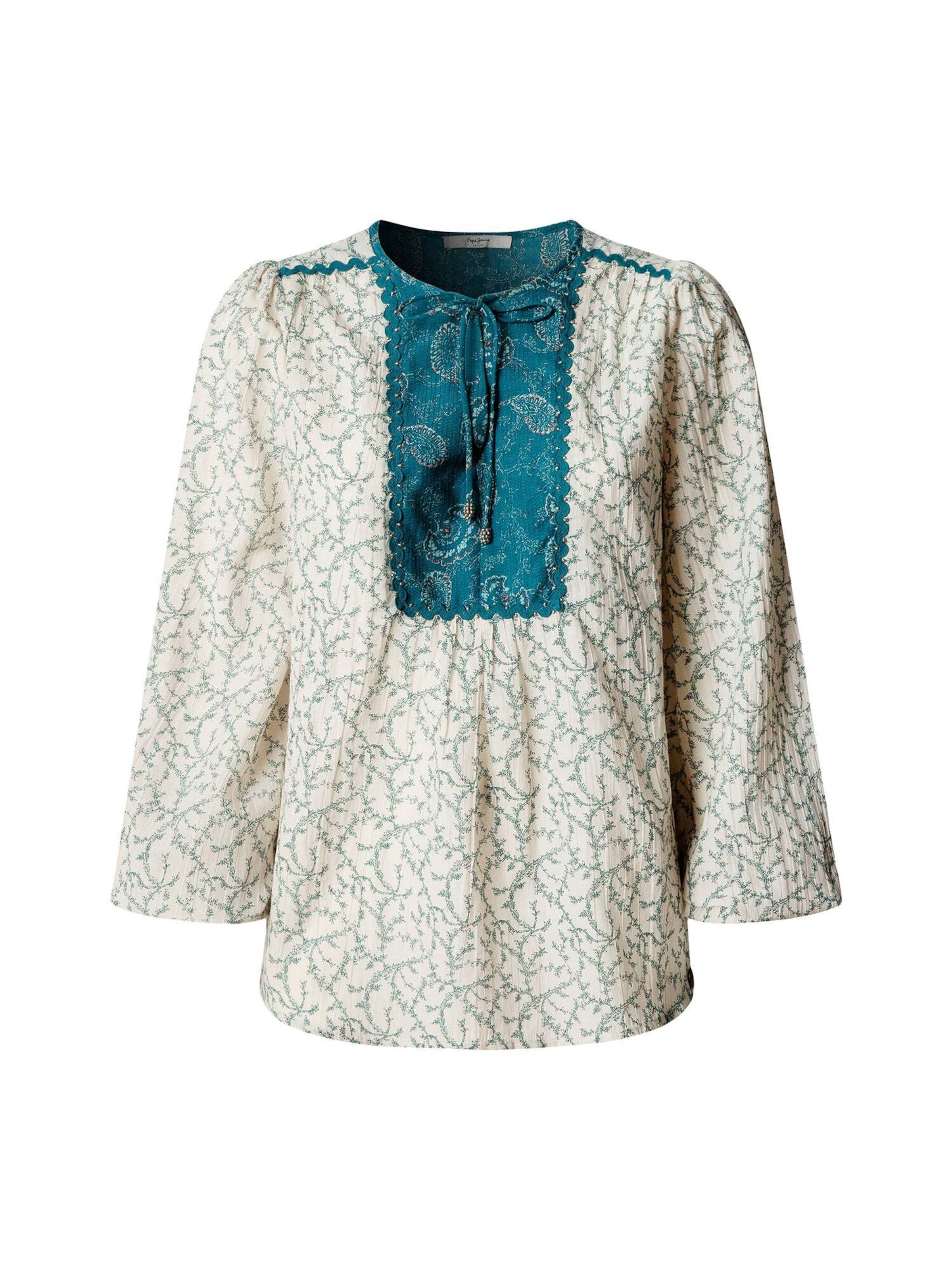 Pepe Jeans Bluse in Weiß: Vorderseite