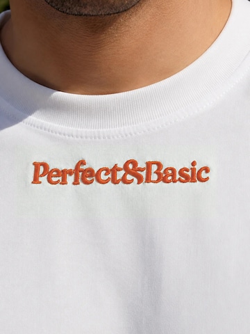 Perfect&Basic - Camiseta de fútbol 'Jellyfish Oversize Unisex Tee' en naranja