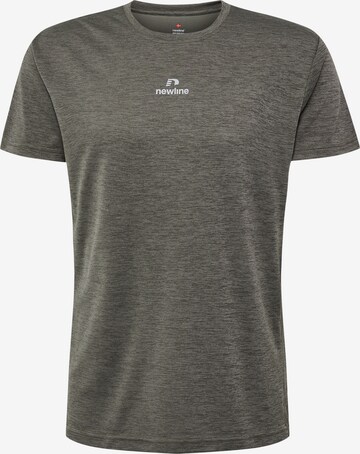 T-Shirt fonctionnel Newline en gris : devant