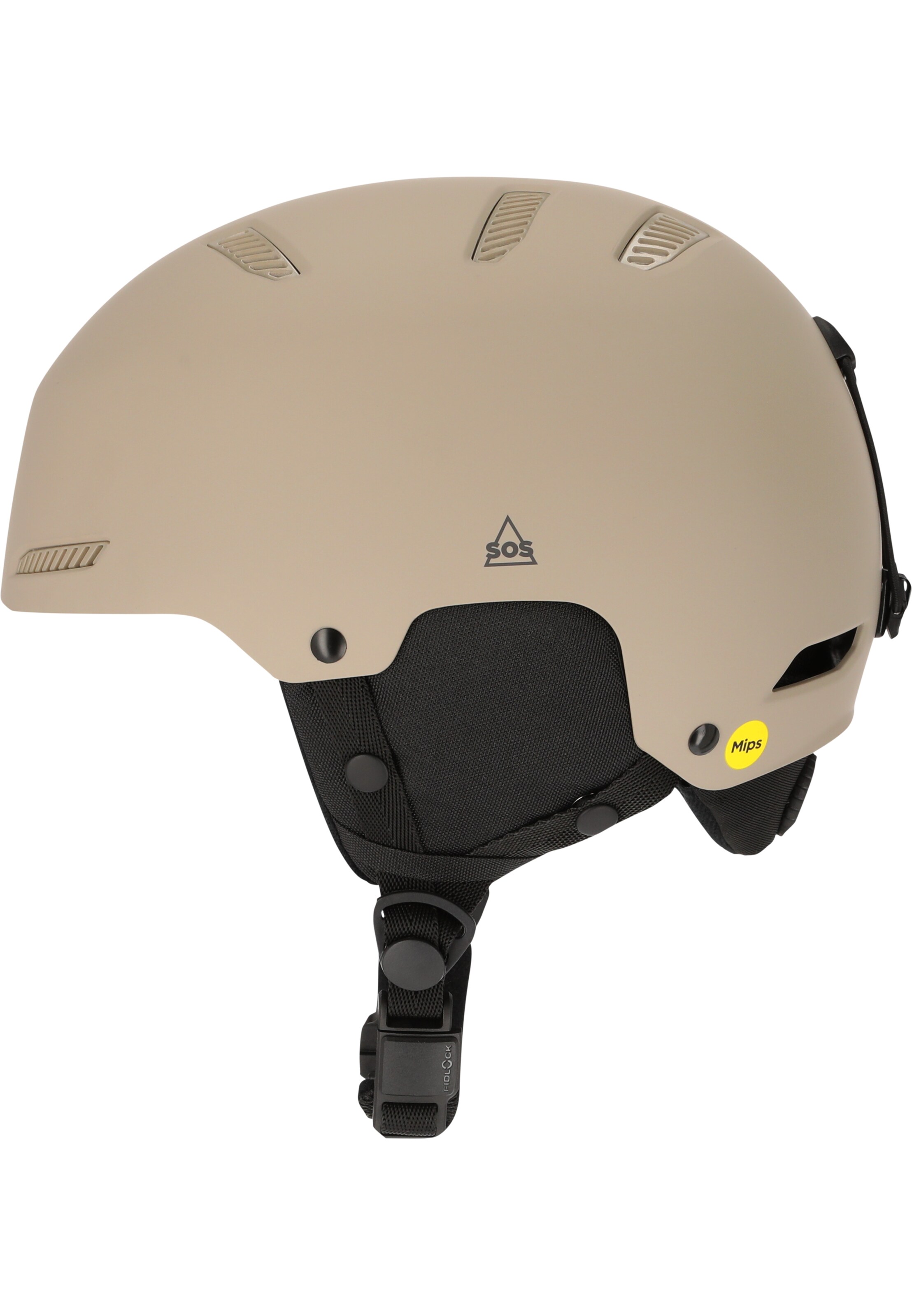 SOS Helm 'Cooper Elite' in Beige