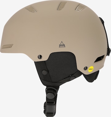 SOS Helmet 'Cooper Elite' in Beige
