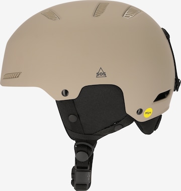 SOS Skihelm 'Cooper Elite' in Beige