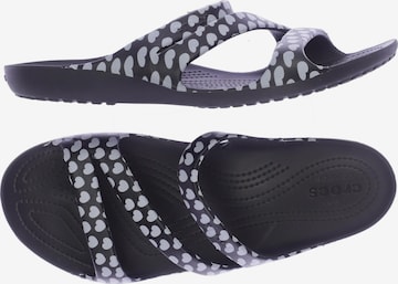 Crocs Sandalen 43 in Schwarz: predná strana